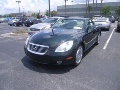 Photo Image Gallery & Touchup Paint: Lexus SC in Midnight Pine Pearl  (6S6)  YEARS: 2002-2005