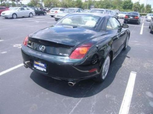 Photo Image Gallery & Touchup Paint: Lexus SC in Midnight Pine Pearl  (6S6)  YEARS: 2002-2005