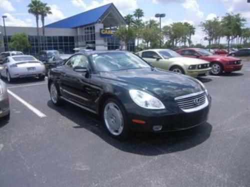 Photo Image Gallery & Touchup Paint: Lexus SC in Midnight Pine Pearl  (6S6)  YEARS: 2002-2005