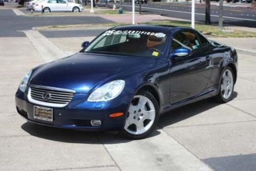 Photo Image Gallery & Touchup Paint: Lexus SC in Indigo Ink Pearl  (8P4)  YEARS: 2002-2006