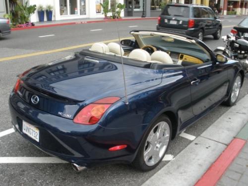 Photo Image Gallery & Touchup Paint: Lexus SC in Indigo Ink Pearl  (8P4)  YEARS: 2002-2006