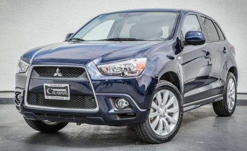 Photo of a 2011-2012 Mitsubishi Outlander Sport in Cosmic Blue Metallic (paint color code D14