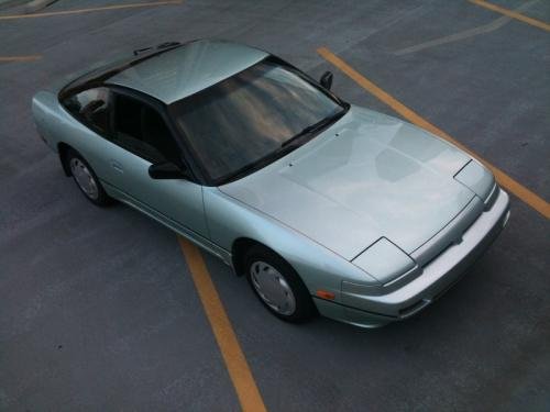 Photo of a 1989-1990 Nissan 240SX in Silver Green Pearl (paint color code 5G7