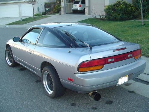 Photo of a 1989-1990 Nissan 240SX in Platinum Blue Metallic (paint color code 6G0