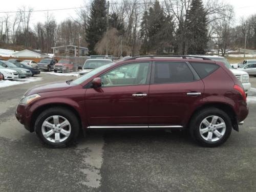 Photo of a 2005-2007 Nissan Murano in Merlot (paint color code AX5