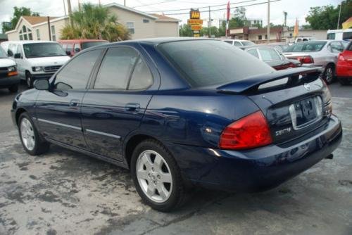 Photo of a 2005-2006 Nissan Sentra in Blue Dusk (paint color code B23