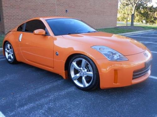 Photo of a 2007 Nissan Z in Solar Orange (paint color code A53