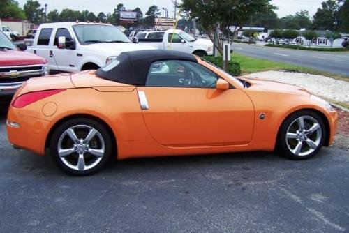 Photo of a 2007 Nissan Z in Solar Orange (paint color code A53