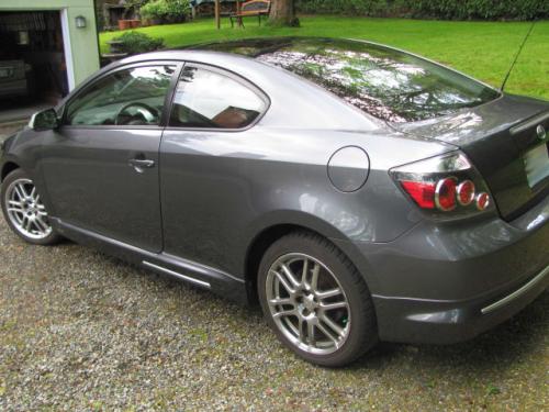 Photo Image Gallery & Touchup Paint: Scion TC in Galactic Gray Mica  (1E9)  YEARS: 2008-2008