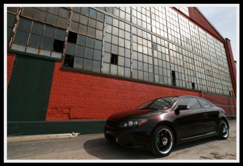 Photo Image Gallery & Touchup Paint: Scion TC in Sizzling Crimson Mica  (3R0)  YEARS: 2008-2010