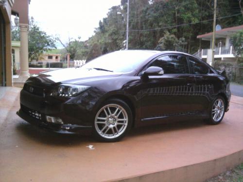 Photo Image Gallery & Touchup Paint: Scion TC in Sizzling Crimson Mica  (3R0)  YEARS: 2008-2010