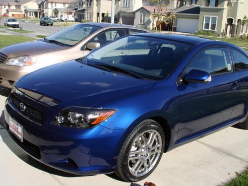 Photo Image Gallery & Touchup Paint: Scion TC in Blue Ribbon Metallic  (8T5)  YEARS: 2008-2009