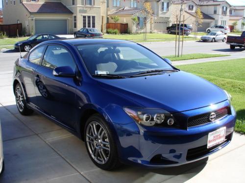 Photo Image Gallery & Touchup Paint: Scion TC in Blue Ribbon Metallic  (8T5)  YEARS: 2008-2009