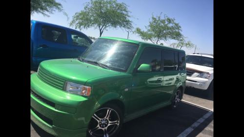 Photo Image Gallery & Touchup Paint: Scion XB in Envy Green   (6U1)  YEARS: 2006-2006