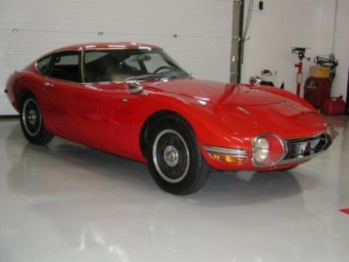 Photo Image Gallery & Touchup Paint: Toyota 2000gt in Solar Red   (T4146)  YEARS: 1969-1969