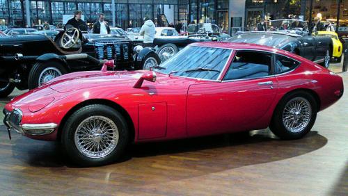 Photo Image Gallery & Touchup Paint: Toyota 2000gt in Solar Red   (T4146)  YEARS: 1969-1969