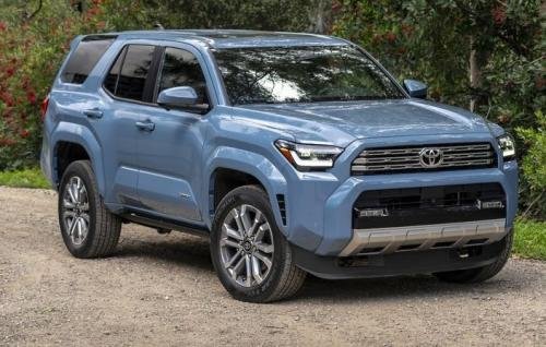 Photo of a 2025 Toyota 4Runner in Heritage Blue (paint color code 8X0