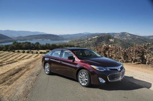 Photo of a 2013-2018 Toyota Avalon in Sizzling Crimson Mica (paint color code 3R0