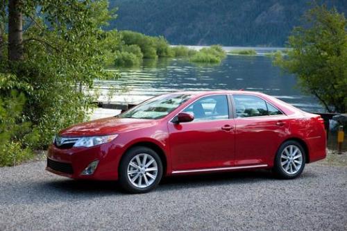 Photo Image Gallery & Touchup Paint: Toyota Camry in Barcelona Red Metallic  (3R3)  YEARS: 2012-2014