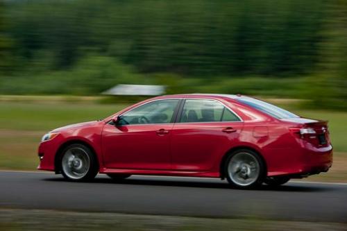 Photo Image Gallery & Touchup Paint: Toyota Camry in Barcelona Red Metallic  (3R3)  YEARS: 2012-2014