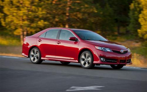 Photo Image Gallery & Touchup Paint: Toyota Camry in Barcelona Red Metallic  (3R3)  YEARS: 2012-2014