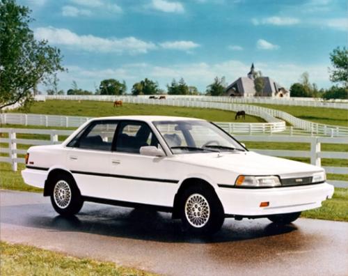 Photo Image Gallery & Touchup Paint: Toyota Camry in Super White   (040)  YEARS: 1987-1991
