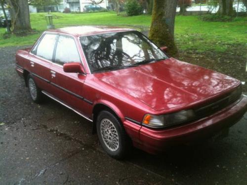Photo Image Gallery & Touchup Paint: Toyota Camry in Medium Red Pearl  (3H4)  YEARS: 1988-1990
