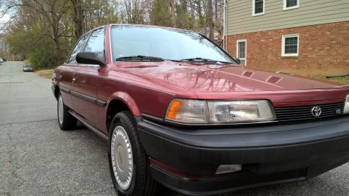 Photo Image Gallery & Touchup Paint: Toyota Camry in Medium Red Pearl  (3H4)  YEARS: 1988-1990