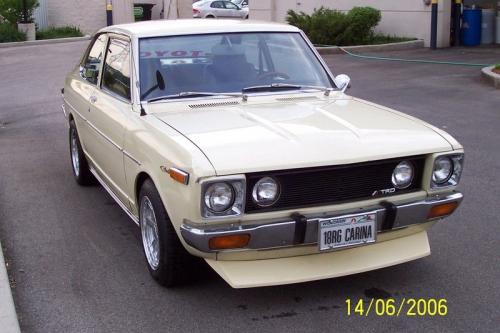 Photo Image Gallery: Toyota Carina in White    (XX2)  YEARS: -