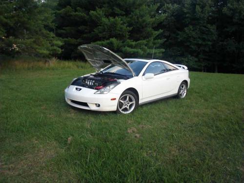 Photo Image Gallery & Touchup Paint: Toyota Celica in Super White   (040)  YEARS: 2000-2005