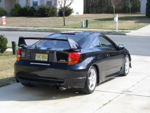 Photo Image Gallery & Touchup Paint: Toyota Celica in Carbon Blue   (210)  YEARS: 2000-2005
