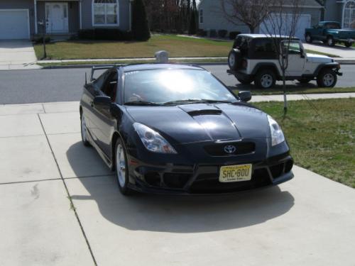 Photo Image Gallery & Touchup Paint: Toyota Celica in Carbon Blue   (210)  YEARS: 2000-2005