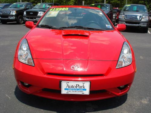 Photo Image Gallery & Touchup Paint: Toyota Celica in Absolutely Red   (3P0)  YEARS: 2000-2005
