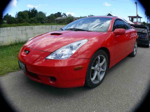Photo Image Gallery & Touchup Paint: Toyota Celica in Absolutely Red   (3P0)  YEARS: 2000-2005