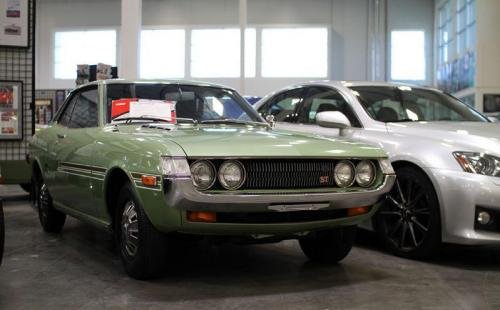 Photo of a 1971-1972 Toyota Celica in Green Altair Metallic (paint color code 601