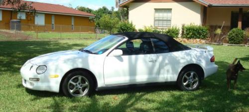 Photo Image Gallery & Touchup Paint: Toyota Celica in Super White   (040)  YEARS: 1995-1999