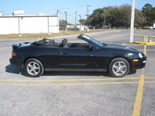 Photo Image Gallery & Touchup Paint: Toyota Celica in Black    (202)  YEARS: 1994-1999