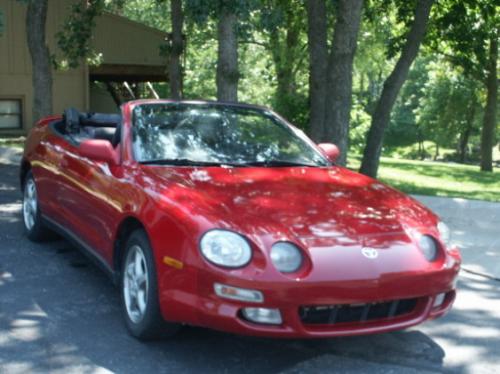 Photo Image Gallery & Touchup Paint: Toyota Celica in Renaissance Red   (3L2)  YEARS: 1994-1999