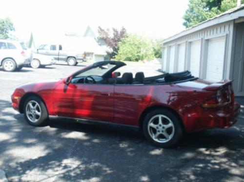 Photo Image Gallery & Touchup Paint: Toyota Celica in Renaissance Red   (3L2)  YEARS: 1994-1999