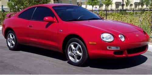 Photo Image Gallery & Touchup Paint: Toyota Celica in Renaissance Red   (3L2)  YEARS: 1994-1999
