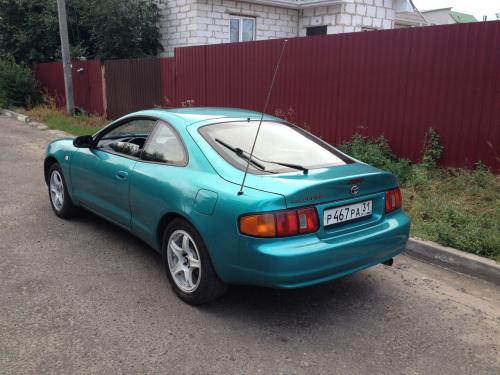 Photo Image Gallery & Touchup Paint: Toyota Celica in Bright Turquoise Pearl  (756)  YEARS: 1996-1996