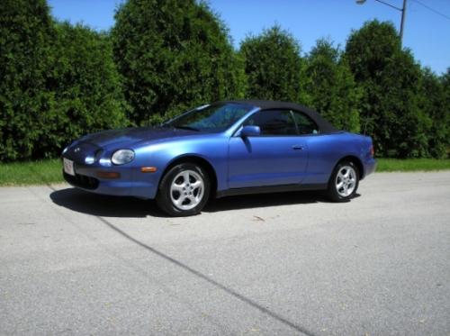 Photo Image Gallery & Touchup Paint: Toyota Celica in Bright Iris Pearl  (8K9)  YEARS: 1995-1996