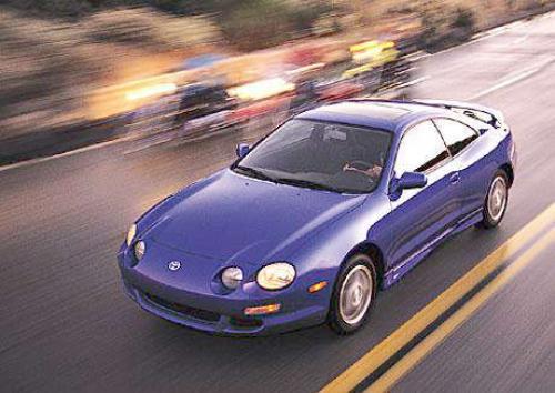 Photo Image Gallery & Touchup Paint: Toyota Celica in Fiesta Blue Metallic  (933)  YEARS: 1997-1997