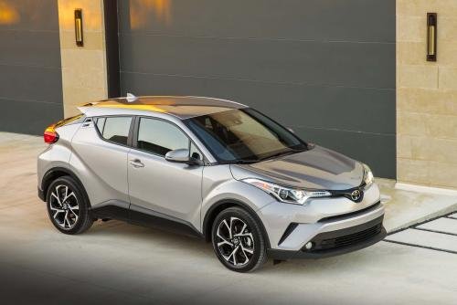 Photo Image Gallery & Touchup Paint: Toyota Chr in Silver Knockout Metallic  (1K0)  YEARS: 2018-2018