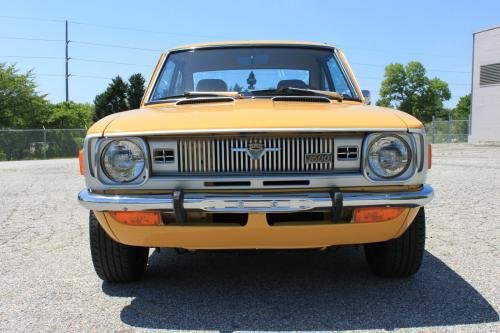 Photo of a 1971 Toyota Corolla in Sun Tan Yellow (paint color code T1750