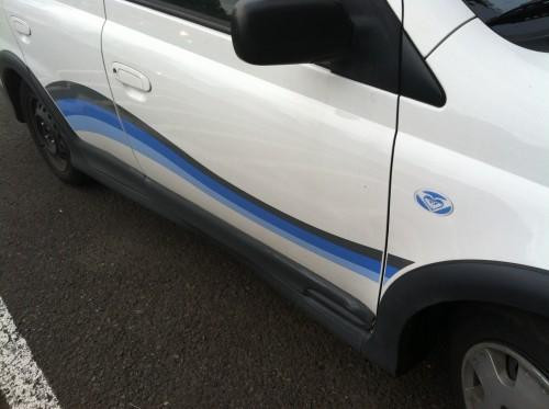 Photo Image Gallery & Touchup Paint: Toyota Echo in Super White   (040)  YEARS: 2000-2001