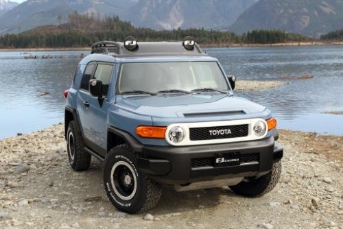 Photo Image Gallery & Touchup Paint: Toyota Fjcruiser in Heritage Blue   (8X0)  YEARS: 2014-2014