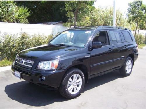 Photo Image Gallery & Touchup Paint: Toyota Highlander in Black    (202)  YEARS: 2006-2007