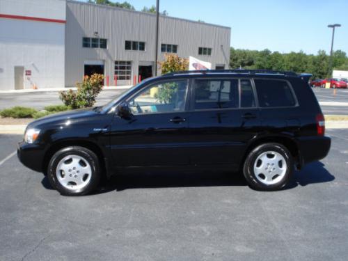 Photo Image Gallery & Touchup Paint: Toyota Highlander in Black    (202)  YEARS: 2006-2007