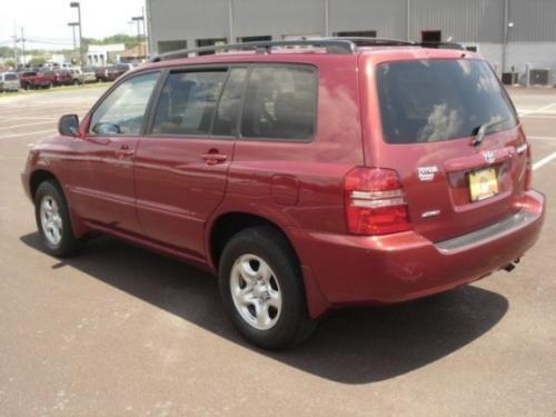 Photo Image Gallery & Touchup Paint: Toyota Highlander in Sundown Red Pearl  (3N8)  YEARS: 2001-2003